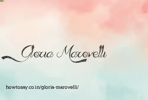 Gloria Marovelli