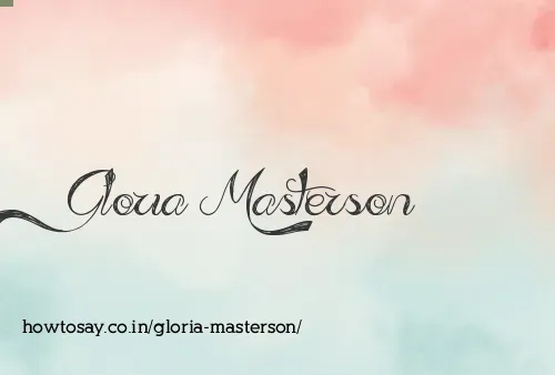 Gloria Masterson