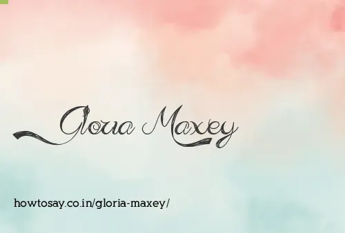 Gloria Maxey