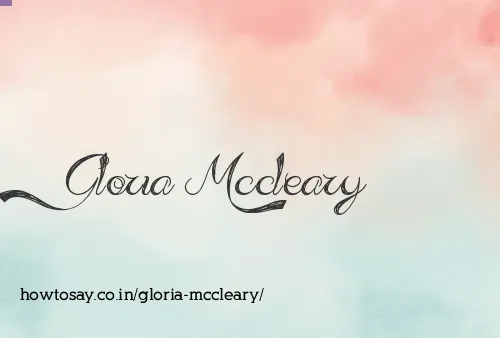 Gloria Mccleary
