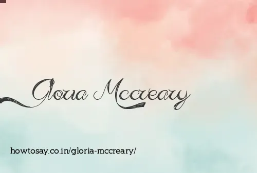 Gloria Mccreary