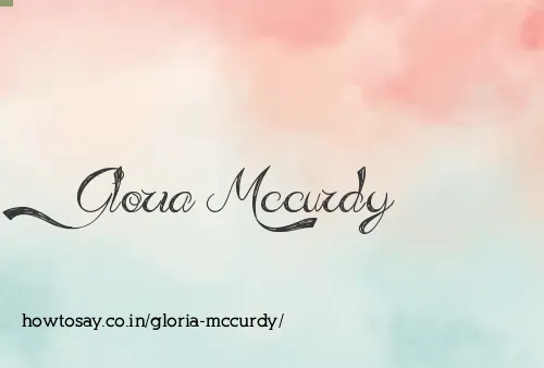 Gloria Mccurdy