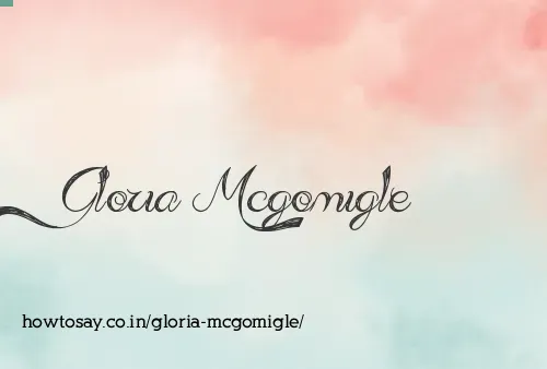 Gloria Mcgomigle