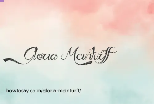 Gloria Mcinturff