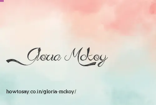 Gloria Mckoy