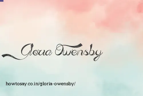 Gloria Owensby