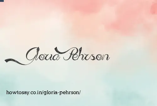 Gloria Pehrson