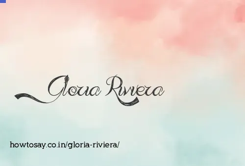 Gloria Riviera