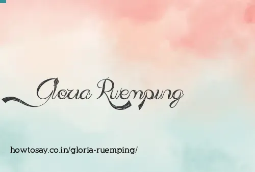 Gloria Ruemping