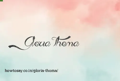 Gloria Thoma