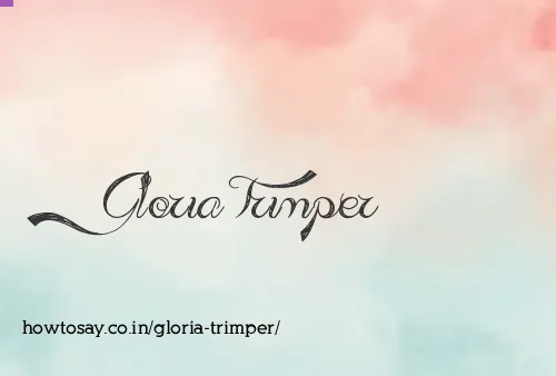 Gloria Trimper