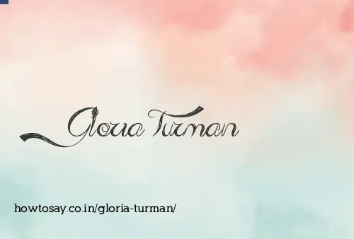 Gloria Turman