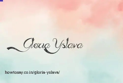 Gloria Yslava