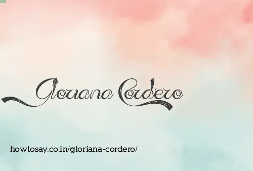 Gloriana Cordero