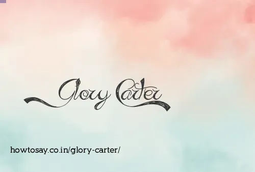 Glory Carter