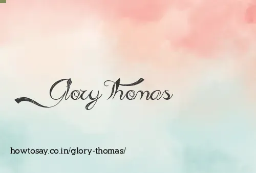 Glory Thomas