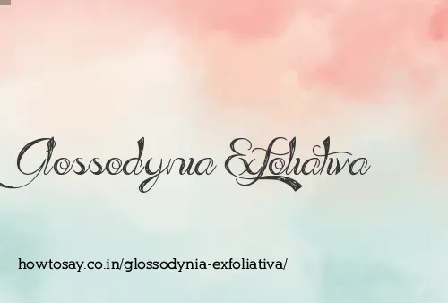 Glossodynia Exfoliativa
