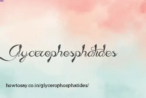 Glycerophosphatides