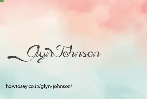 Glyn Johnson