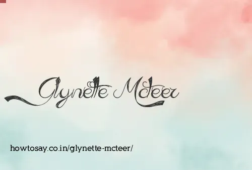Glynette Mcteer