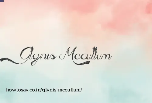 Glynis Mccullum