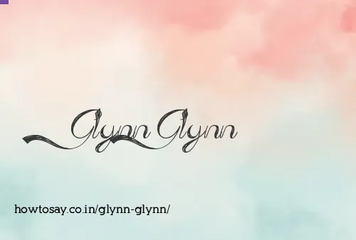 Glynn Glynn