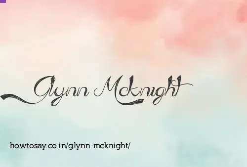 Glynn Mcknight