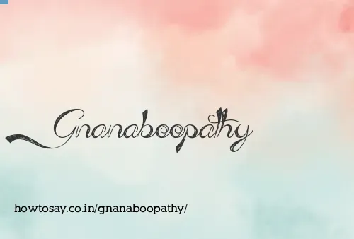 Gnanaboopathy