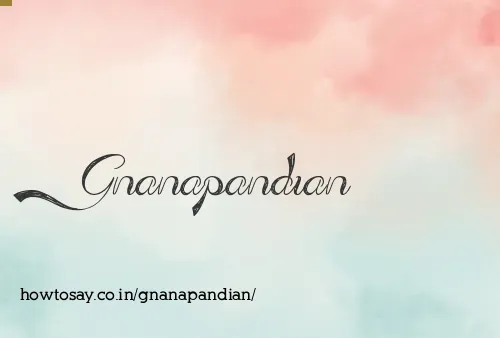 Gnanapandian