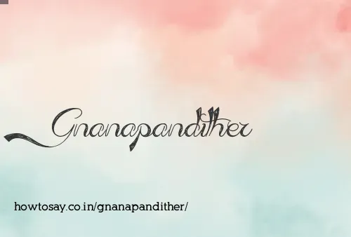 Gnanapandither