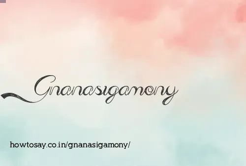 Gnanasigamony