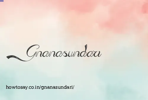 Gnanasundari