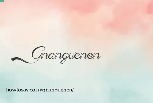 Gnanguenon