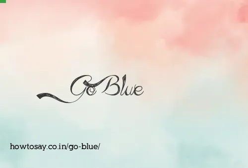 Go Blue