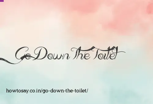 Go Down The Toilet