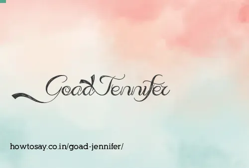 Goad Jennifer