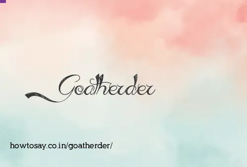 Goatherder