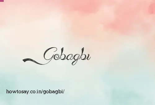 Gobagbi