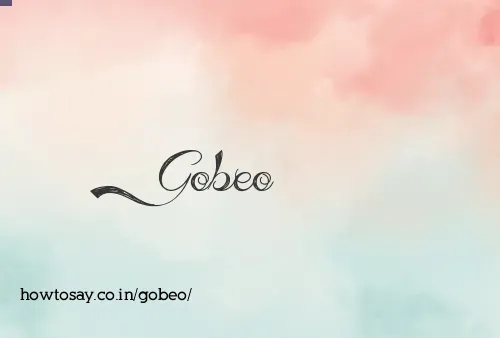 Gobeo