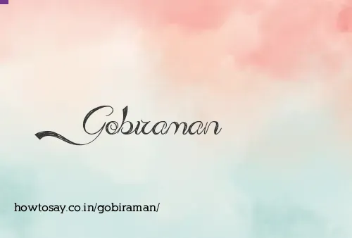 Gobiraman