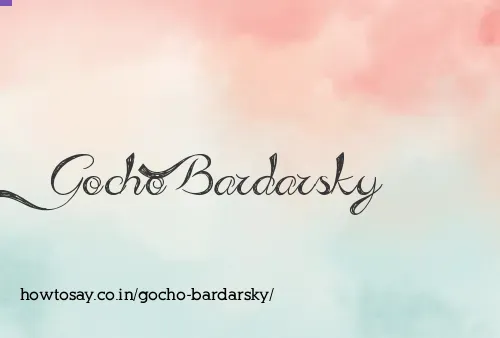 Gocho Bardarsky