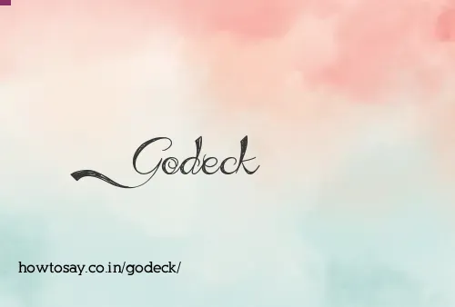 Godeck