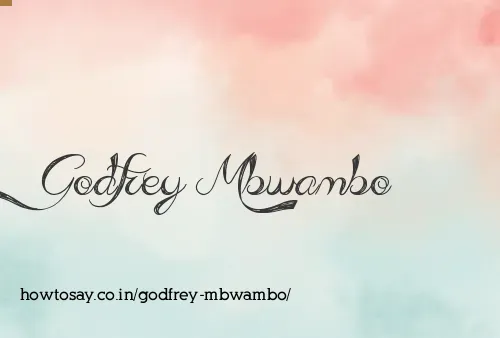 Godfrey Mbwambo