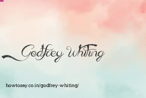 Godfrey Whiting