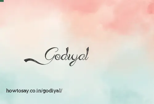 Godiyal