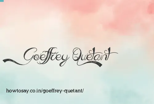 Goeffrey Quetant
