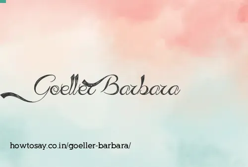 Goeller Barbara