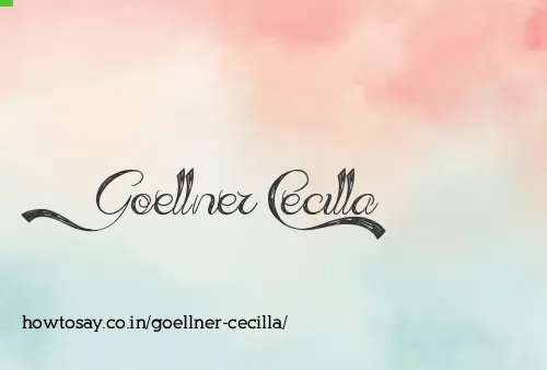 Goellner Cecilla