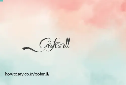 Gofenll