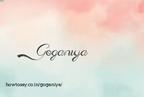 Goganiya
